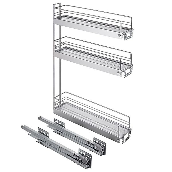 Kesseböhmer No 15 Unterschrankauszug Silbergrau ARENA Classic 3 Etagig 90 G günstig online kaufen
