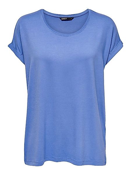 ONLY T-Shirt Einfarbiges Rundhals Kurzarm Oberteil günstig online kaufen