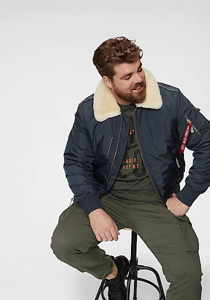 Alpha Industries Bomberjacke "INJECTOR III", ohne Kapuze günstig online kaufen