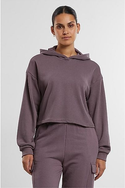 URBAN CLASSICS Hoodie Ladies Oversized Cropped Light Terry Hoodie günstig online kaufen