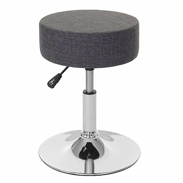 MCW 2er-Set Hocker C22 Textil Grau günstig online kaufen