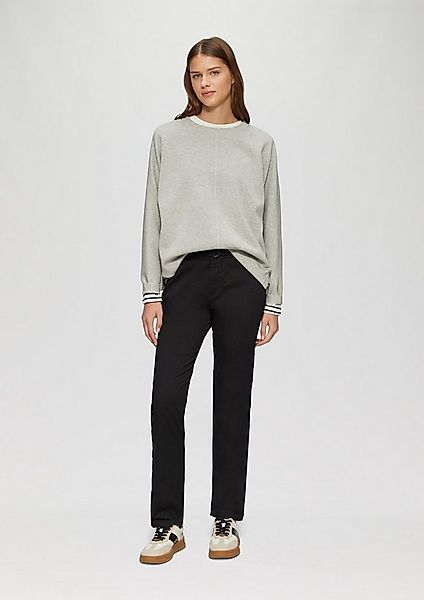 s.Oliver Chinos Hose CHINO Regular: Chino mit Stoffgürtel günstig online kaufen