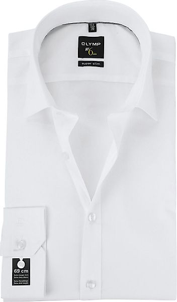 OLYMP No'6 six Hemd Skinny Fit Weiß Extra Lange Ärmel - Größe 38 günstig online kaufen