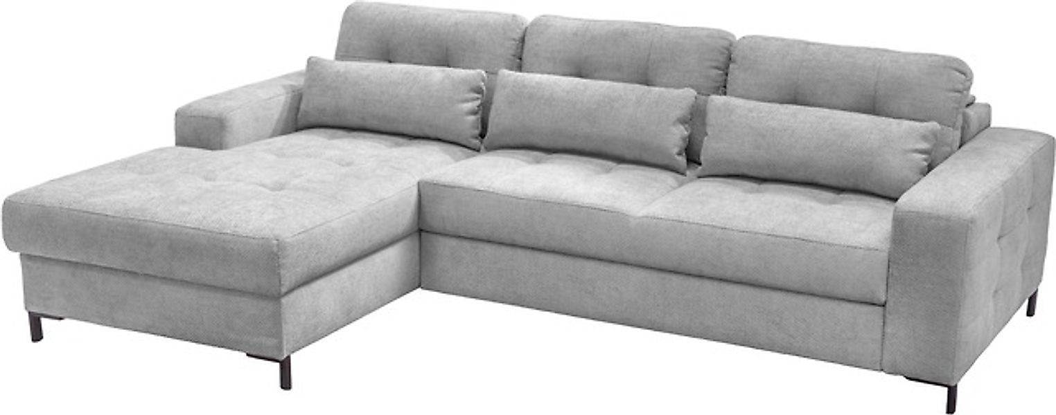 exxpo - sofa fashion Ecksofa »Bonito, mit Rücken- und Sitztiefenverstellung günstig online kaufen