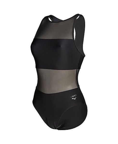 Arena Badeanzug arena Feel Damen Mesh Panels Vent Back Badeanzug Mit transp günstig online kaufen