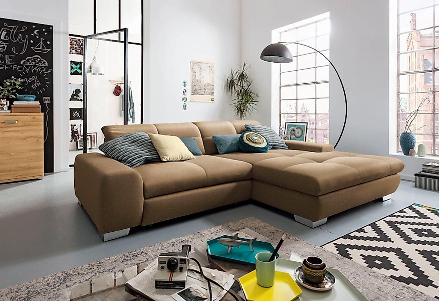set one by Musterring Ecksofa "SO 1200 inkl. Sitztiefen- & Rückenverstellun günstig online kaufen
