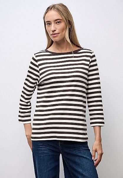 STREET ONE Rundhalsshirt aus reiner Baumwolle günstig online kaufen