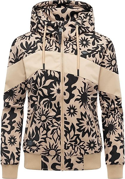 Ragwear Outdoorjacke Nuggie Block Flower modische Damen Freizeitjacke mit f günstig online kaufen