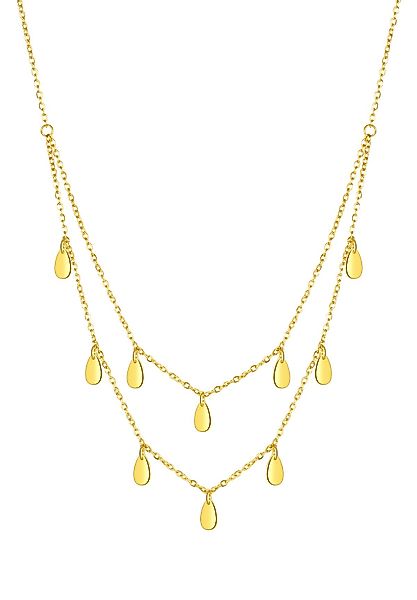 Hey Happiness Collier Mehrsträngig mit Tropfenanhängern, günstig online kaufen