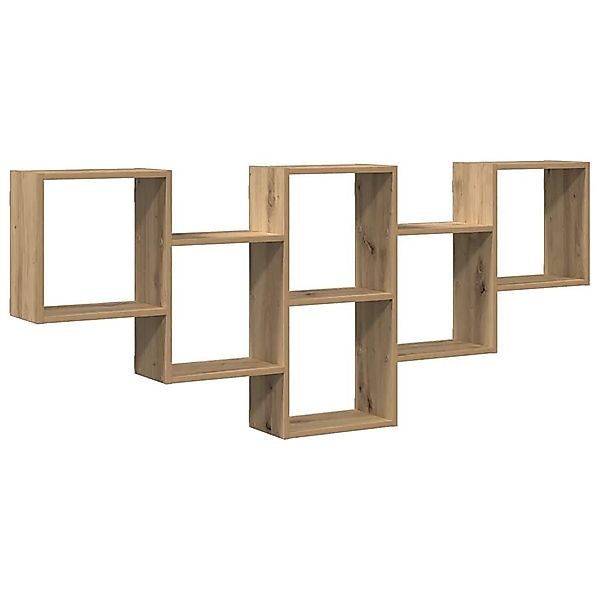 vidaXL Regal Wandregal Artisan-Eiche 159x18x66 cm günstig online kaufen