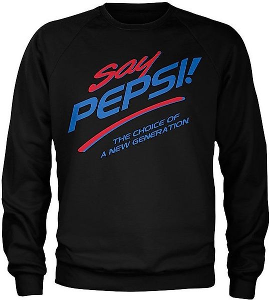 Pepsi Co Rundhalspullover Say Sweatshirt günstig online kaufen