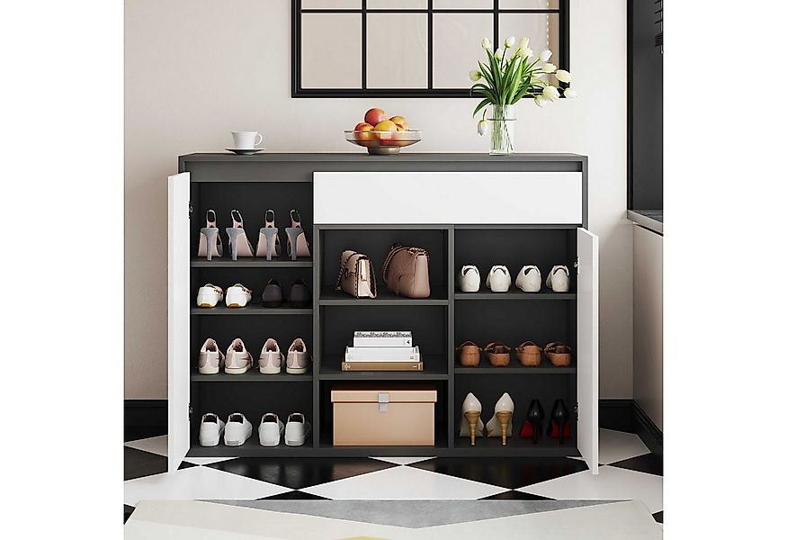 BlingBin Schuhschrank Schuhkipper Schuhkommode Schuhregal (für Flur,Diele,B günstig online kaufen