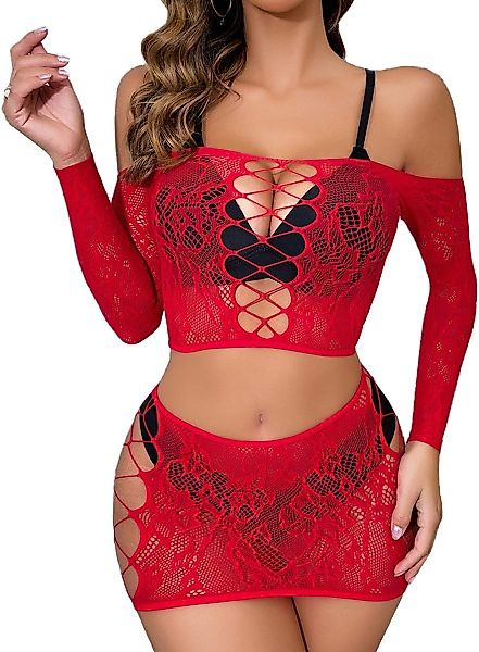 Elegant Love Set: Tanktop Dessous-Set aus günstig online kaufen