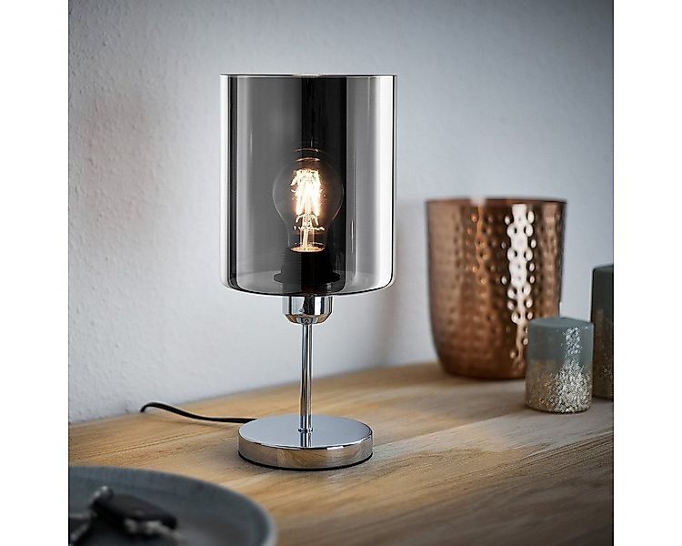 MeLiTec Tischleuchte T174, LED wechselbar, warmweiß, modernes Design bei ze günstig online kaufen