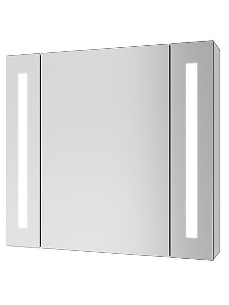 AQUABATOS Spiegelschrank Bad Spiegelschrank mit Led Beleuchtung Bad Spiegel günstig online kaufen