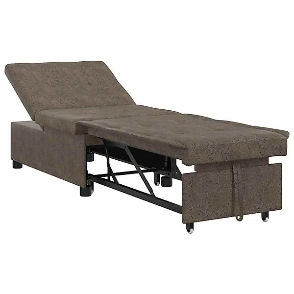 vidaXL Schlafsofa Dunkelgrau 194 x 67 x 82 cm Huahua Stoff 42008605 günstig online kaufen