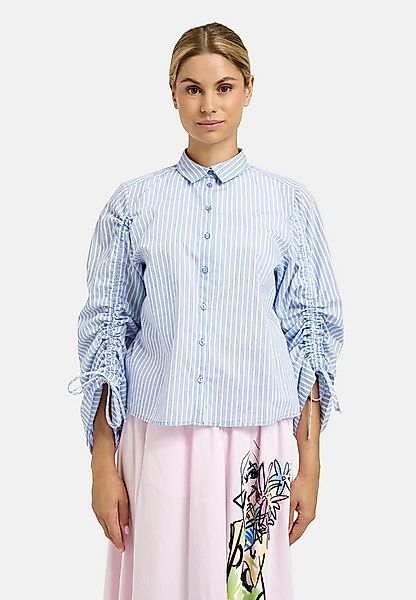 Milano Italy Langarmbluse mit Kellerfalte im Rücken günstig online kaufen