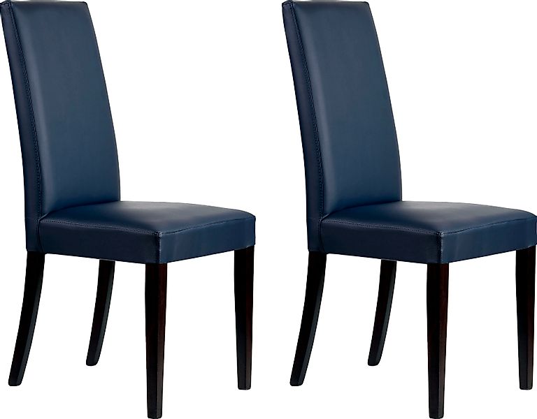 Home affaire Polsterstuhl »Java«, (Set), 2 St., Kunstleder, Gestell aus Mas günstig online kaufen