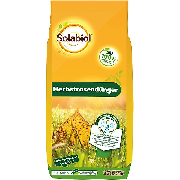 Solabiol Rasendünger Herbstrasendünger 10 kg günstig online kaufen