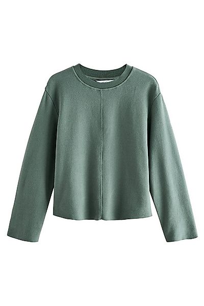 Next Rundhalspullover Weicher, gemütlicher, gerippter Rundhalspullover (1-t günstig online kaufen