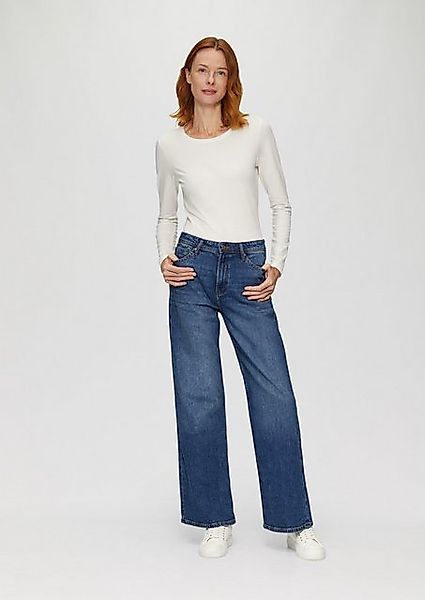 s.Oliver 5-Pocket-Jeans Jeans Suri / Regular Fit / Mid Rise / Wide Leg günstig online kaufen