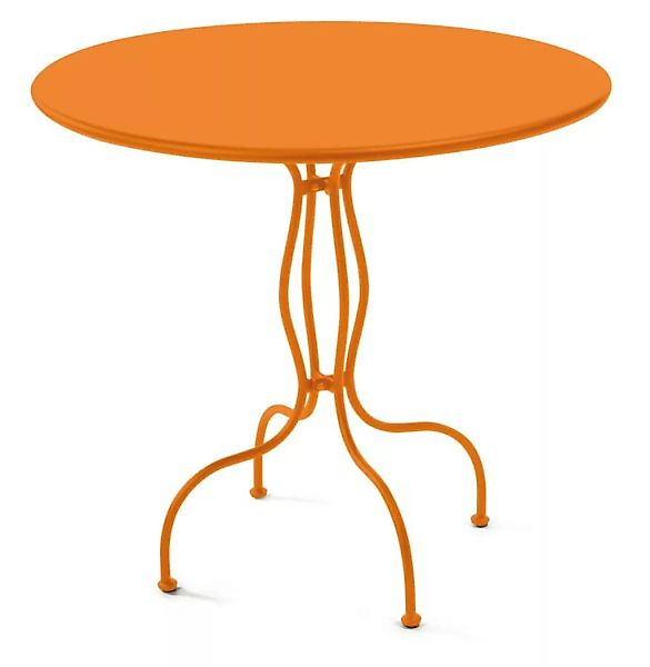 Balkontisch Rondo Ø 80 cm orange günstig online kaufen
