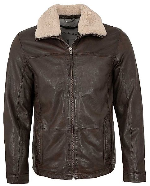 Deercraft Lederjacke DMSiryus 2 Deercraft - Herren Lederjacke Lammfellkrage günstig online kaufen