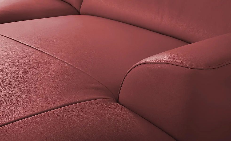 Ravensberger Werkstätten Ecksofa  Atlanta ¦ rot ¦ Maße (cm): B: 283 H: 92 T günstig online kaufen