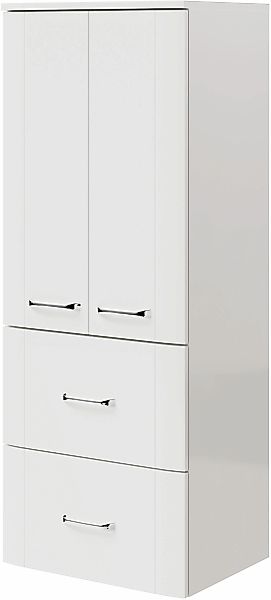 Saphir Midischrank "Midischrank Serie 3006 Badschrank 50cm,2 Türen,2 Schubl günstig online kaufen
