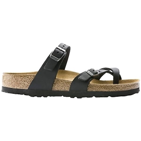 BIRKENSTOCK  Sandalen Mayari Natural Leather Oiled Regular - Black günstig online kaufen