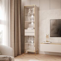 Lookway Glasvitrine AURORA KASZMIR mit LED-Beleuchtung günstig online kaufen