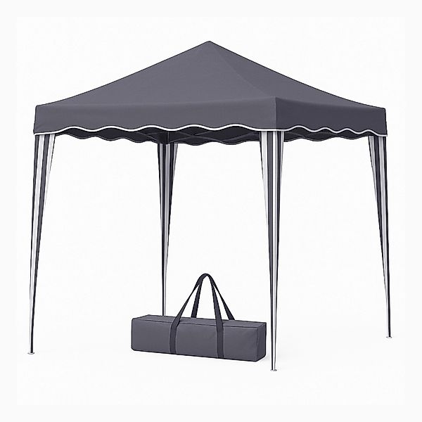 Bestlivings Faltpavillon 3 x 3 m Anthrazit günstig online kaufen