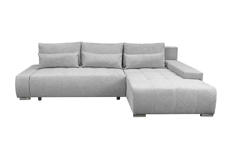 Ecksofa  Bloom ¦ grau ¦ Maße (cm): B: 267 H: 85 Polstermöbel > Sofas > 3-Si günstig online kaufen