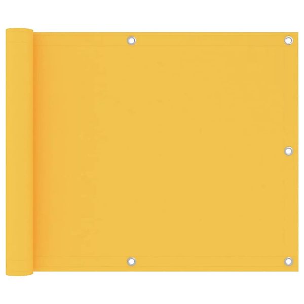 Balkon-sichtschutz Gelb 120x300 Cm Oxford-gewebe günstig online kaufen