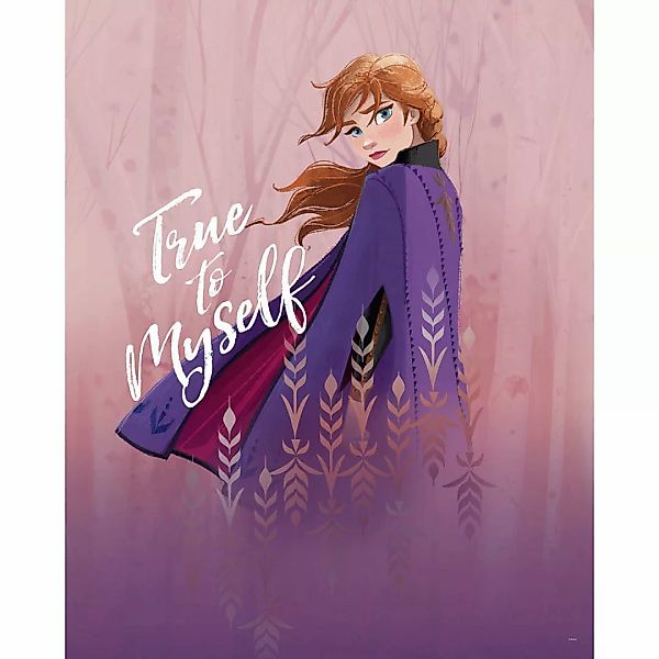 Komar Poster Frozen Anna True to Myself Disney B/L: ca. 40x50 cm günstig online kaufen