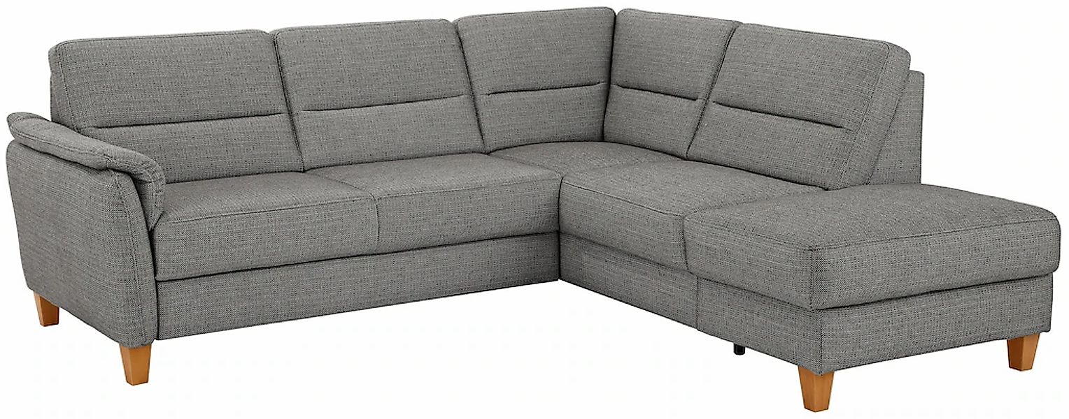 Home affaire Ecksofa »Palmera L-Form«, Federkern, wahlweise mit Bettfunktio günstig online kaufen