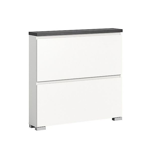 freiraum Schuhschrank Shoelove in Weiß - 95x88x18cm (BxHxT) günstig online kaufen