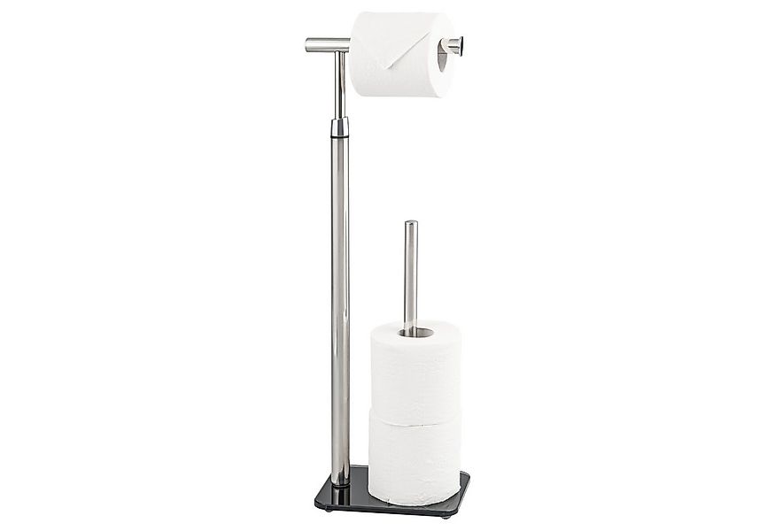 bremermann Toilettenpapierhalter Stand-WC-Rollenhalter 2in1, Ersatzrollenha günstig online kaufen