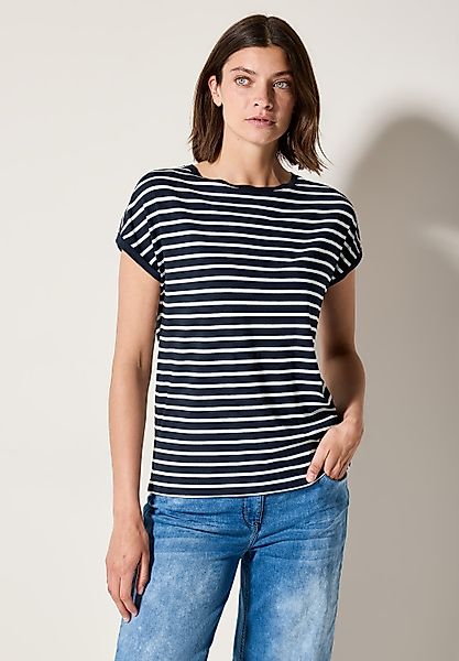 Cecil Rundhalsshirt, mit U-Boot-Ausschnitt günstig online kaufen