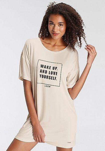 LASCANA Sleepshirt in locker sitzendem Schnitt günstig online kaufen