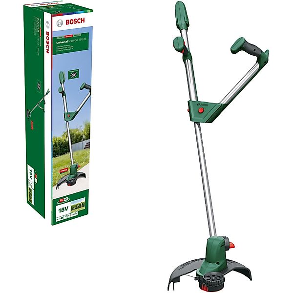Bosch Home & Garden Akku-Rasentrimmer UniversalGrassCut 18V 26, ohne Akku u günstig online kaufen