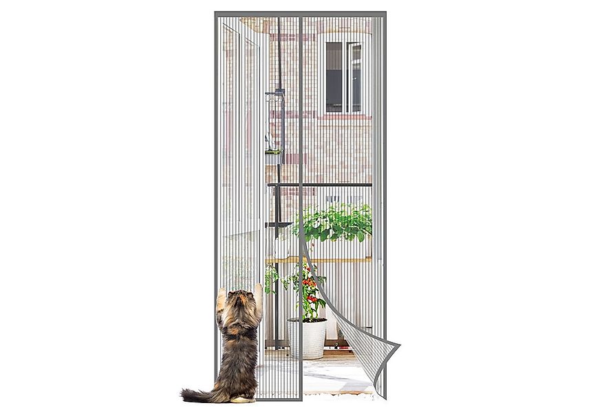 Sekey Insektenschutz-Tür Fliegengitter Türvorhang für Balkontür katzensiche günstig online kaufen