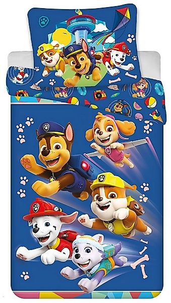 BrandMac Bettwäsche PAW Patrol - Wende-Bettwäsche-Set, 135x200 & 80x80, Bau günstig online kaufen