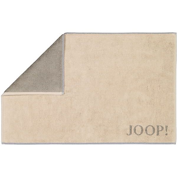 JOOP! Classic - Doubleface Badematte 1600 - 50x80 cm - Farbe: Sand/Graphit günstig online kaufen