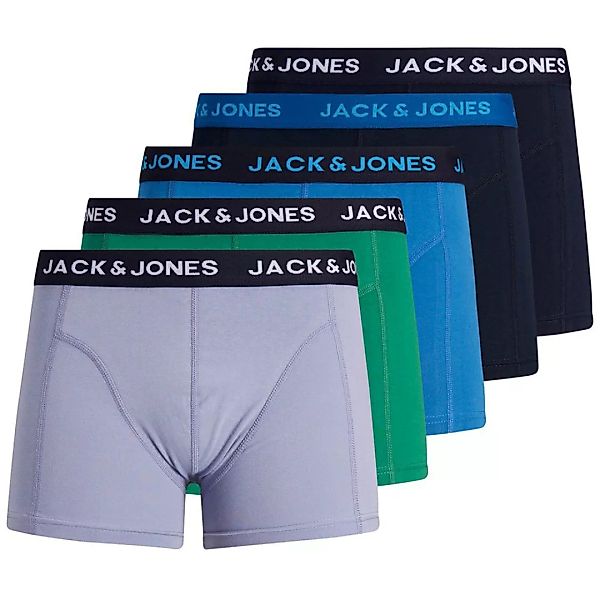 Jack & Jones Bayer Boxer 5 Einheiten S Navy Blazer / Detail Purple Impressi günstig online kaufen