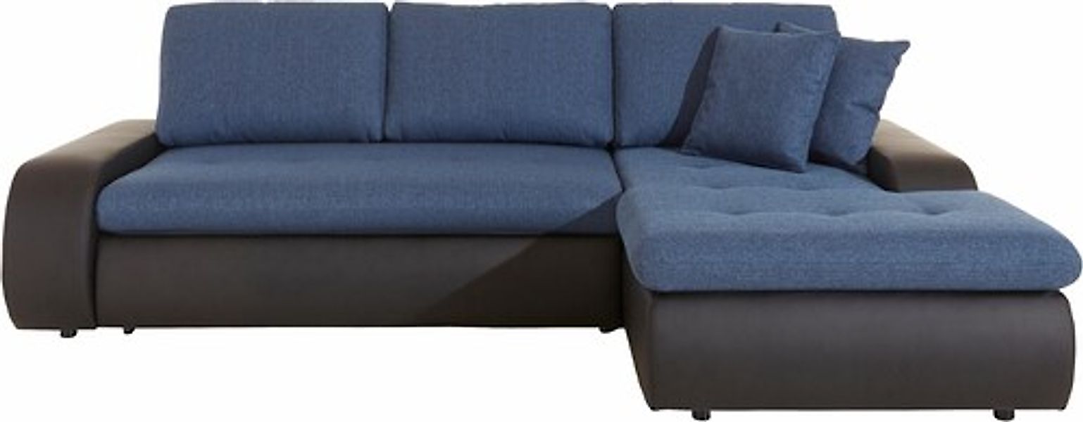 TRENDMANUFAKTUR Ecksofa »Indie, modern und bequem, Materialmix, OTTOs Choic günstig online kaufen