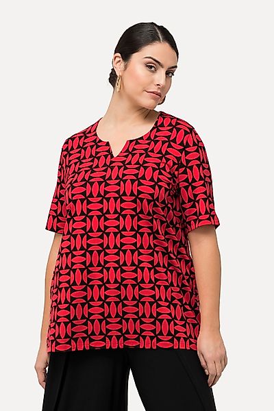 Ulla Popken T-Shirt T-Shirt grafischer Druck günstig online kaufen