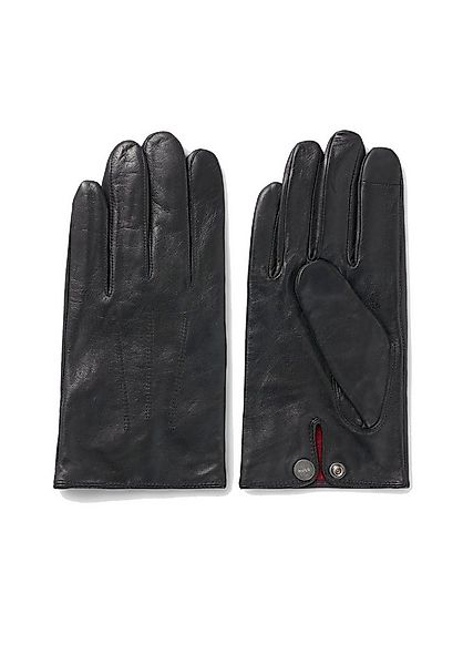 HUGO Lederhandschuhe aus Leder mit Innenfutter aus Woll-Mix (1-St) günstig online kaufen