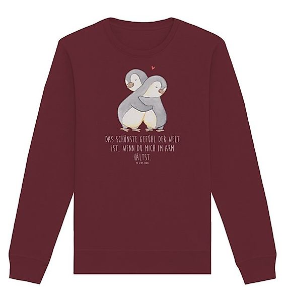 Mr. & Mrs. Panda Longpullover Pinguine Kuscheln Größe M - Burgundy - Gesche günstig online kaufen