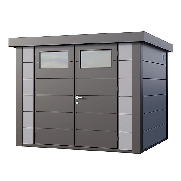 Gerätehaus Classico 2724 Hellgrau 268 cm x 238 cm günstig online kaufen